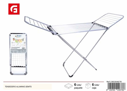 [190304678]  tendedero de aluminio 20m - Accesorios para limpieza