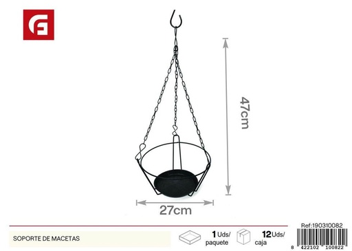 [190310082] Soparte de macetas - Accesorios de jardinería y decoración