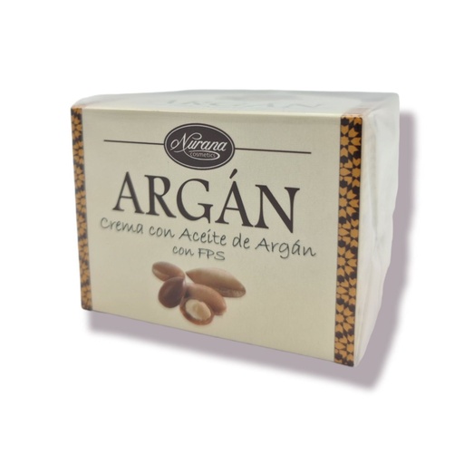 [8422246500380] Crema de aceite de argán con FPS 50ml Nurana