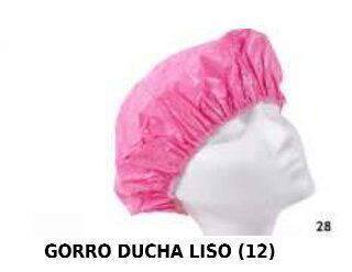 [8422608006932] Gorro de ducha liso para baño 12/u