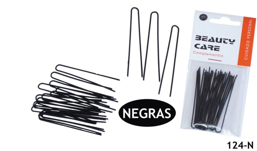 [8422608016009] HORQ.MO NEG. (20 unidades) 12 unidades - Accesorios de peinado