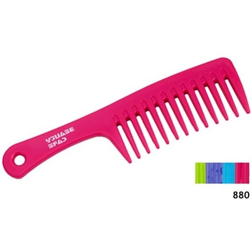 [8422608064123] Peine escarpidor con mango 24cm 12/u para cabello