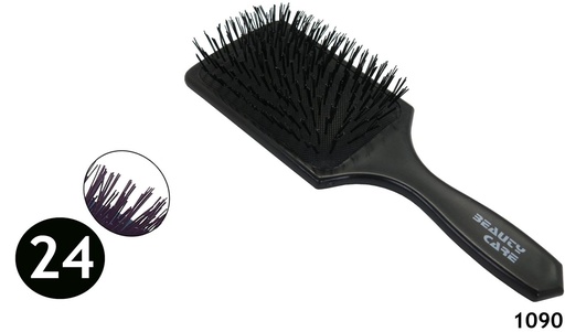 [8422608077147] Cepillo neumático cuadrado 24 cm 6/u - Accesorios de belleza