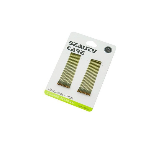 [8422608081038] Clip liso rubio de 6cm 24/u 1122R - Accesorios para el cabello