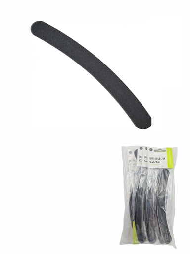 [8422608081519] Lima banana acolchada negra 18cm 12/u