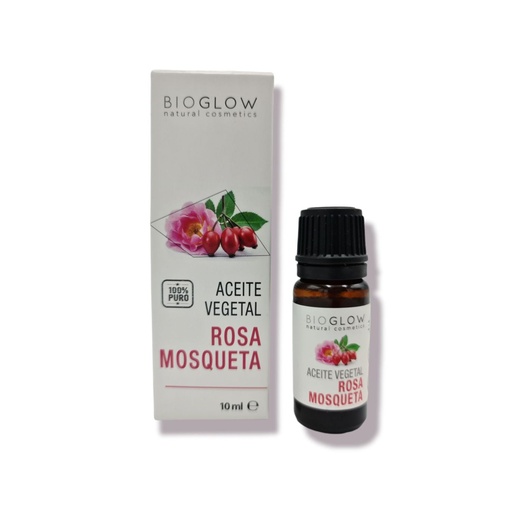 [8422828922036] Bioglow aceite vegetal de rosa mosqueta 10ml para cuidado de la piel