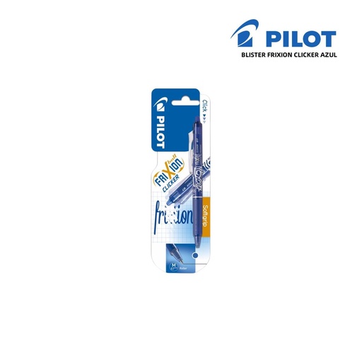 [A000075] Blister bolígrafo pilot borrable azul - Material de oficina