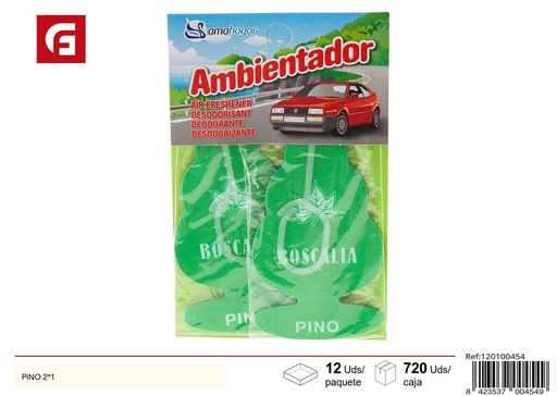 [120100454] Ambientador de pino 2 en 1 - Ambientadores