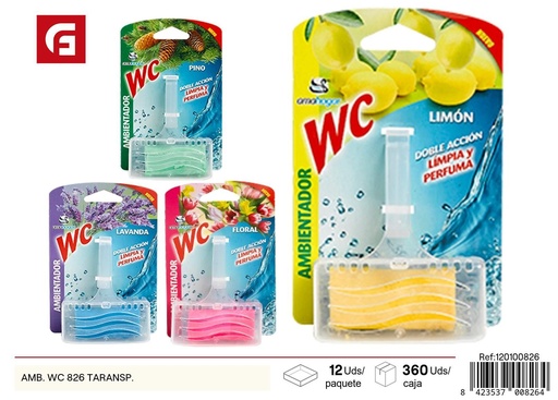 [120100826] Limpia wc AMB 826 TRANSP. - Productos de limpieza