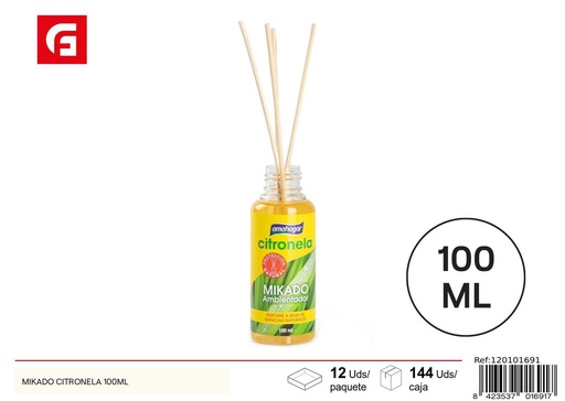 [120101691] Mikado de citronela 100ml para aromaterapia