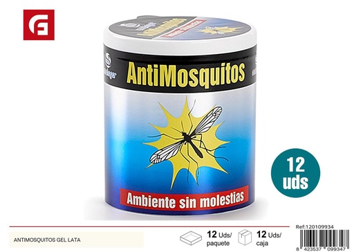 [120109934] Gel antimosquitos en lata para protección contra insectos