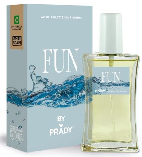 [8423564060983] Colonia Fun Acq.D Gio Homme 100ml Prady - Perfume y fragancias