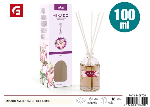 [183408704] Ambientador mikado Lily 100ml