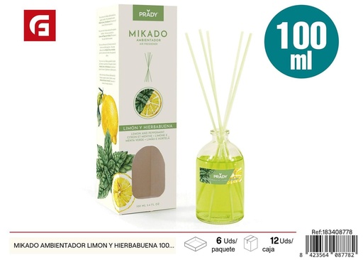 [183408778] Ambientador Mikado limón y hierbabuena 100ml para aromatización