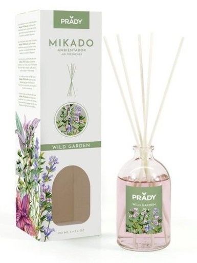 [8423564096661] Aromatizador Mikado Wild Garden 100ml Prady para ambientación del hogar