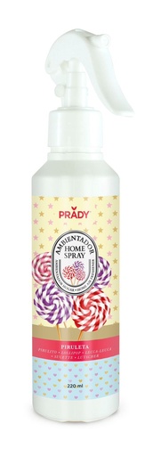 [8423564106780]  Ambientador en spray Prady Piruleta 220 ml - Fragancias para el hogar