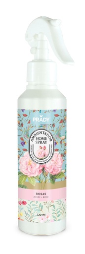 [8423564106926]  Ambientador en spray Prady Rosas 220 ml - Fragancias para el hogar