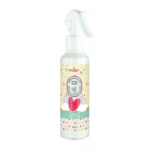 [8423564107060] Ambientador spray para hogar aroma bebé 220ml Prady