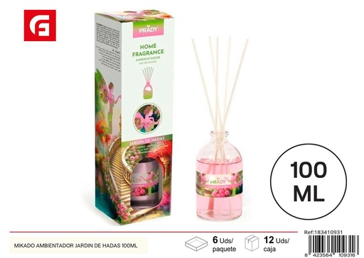 [183410931] Ambientador mikado jardín de hadas 100ml, aroma para el hogar