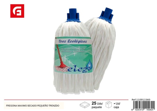 [110911560] Fregona maximo secado pequeña trenzada - Accesorios de limpieza