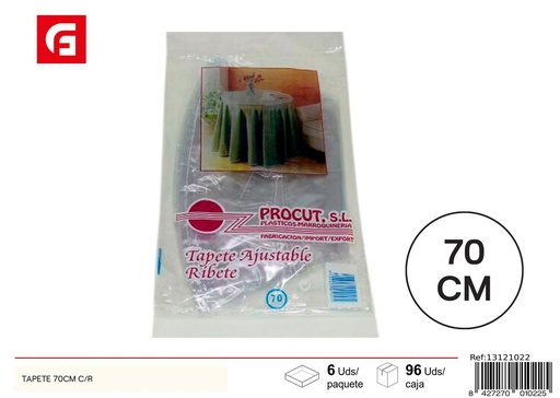 [13121022] Mantel cuadrado 70 cm - Tapete para mesa, decoración de hogar