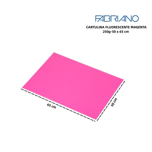 [A000362] Cartulina fosforescente magenta - Material colorido para manualidades