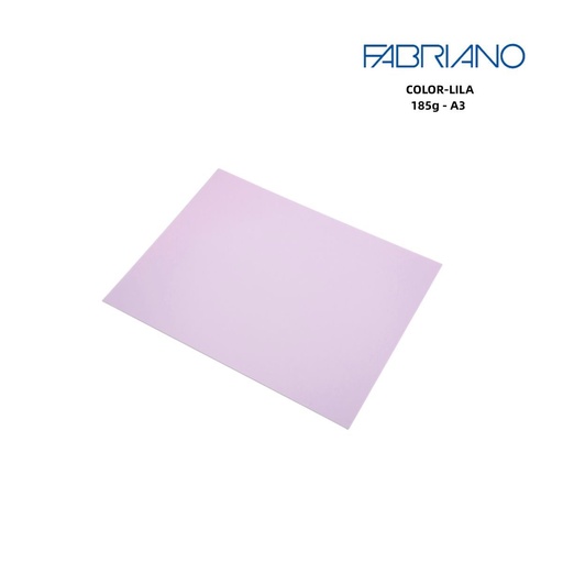[A000331] Papel Fabriano A3 185g color lila - Papelería de marca