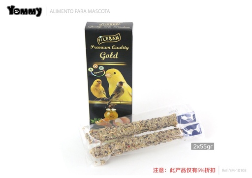 [YM10108] Alimentos barritas canarios miel 55g*2 - Alimentos para aves