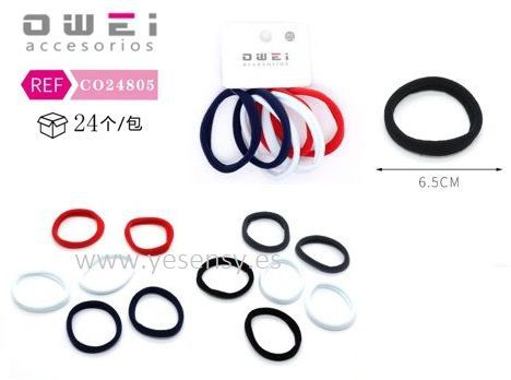 [8428947248057] Gomas 6.5cm, 24 unidades - Accesorios de peinado