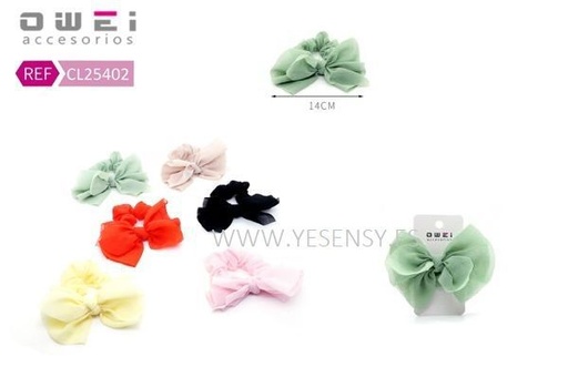[8428947254027] Coletero lazo 14 cm 12 unidades - Accesorios de peinados
