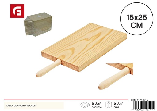[A000914] Tablas de cocina de 15 x 25 cm - Accesorios de cocina