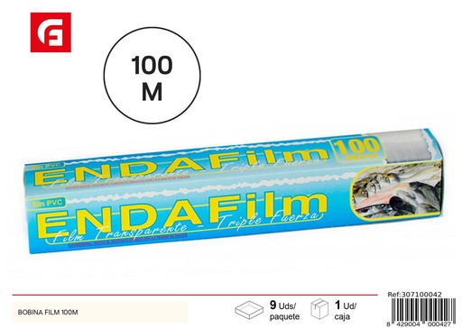 [307100042] Bobina film 100m para cocina y almacenamiento