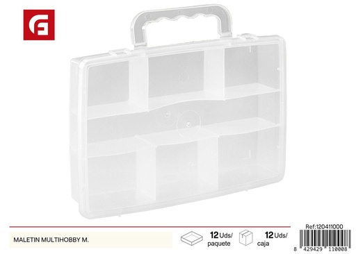 [120411000] Maletín multihobby organizador