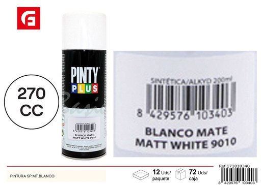 [NS140] Pintura spray blanca