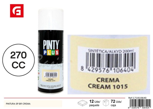 [171810640] Pintura en spray crema para bricolaje y decoración