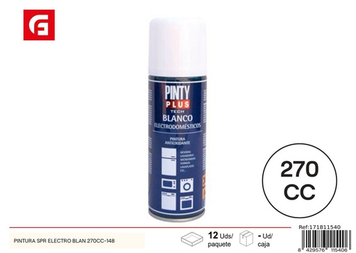 [171811540] Pintura en spray electro blanco 270cc para superficies