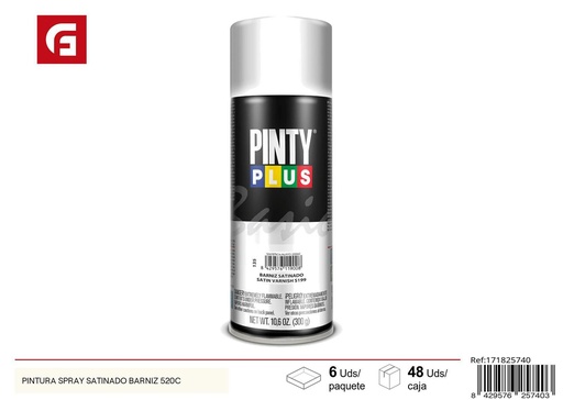 [171825740] Pintura spray satinado barniz 520c