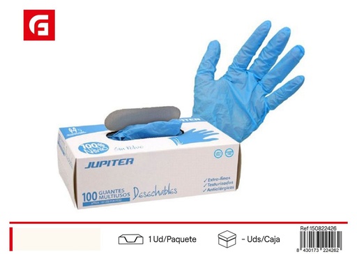 [PO322426] Guante Júpiter de nitrilo T9-9.5 para limpieza