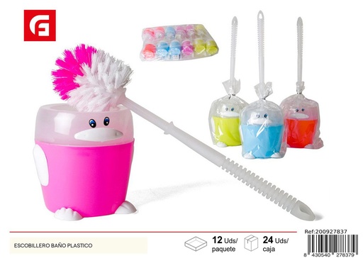 [200927837] Escobillero de baño plástico - Accesorios de limpieza