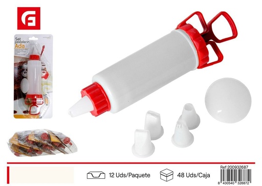 [200932687] Set de repostería de plástico (bolsa para hornear) - Utensilios de cocina