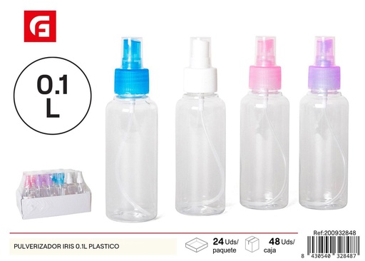 [200932848] Pulverizador Iris 0.1L de plástico - Belleza y cuidado personal
