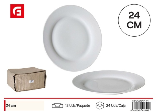 [200941444] Plato llano de cerámica Balta 24cm - Vajilla y cerámica