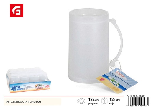 [A002009] Jarra enfriadora transparente 15 cm - Utensilios de cocina