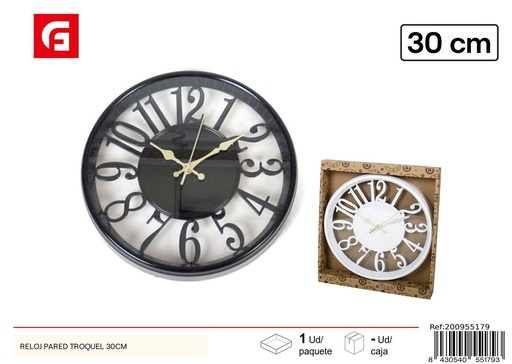 [200955179] Reloj de pared Troquel 30 cm - Accesorios de decoración del hogar