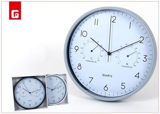 [200971523] Reloj de pared meteorológico 30 cm - Decoración del hogar