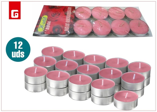 [203028146] Vela rosa - Velas decorativas