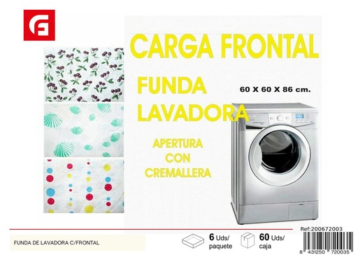 [200672003] Funda de lavadora c/frontal - Artículos de ordenación