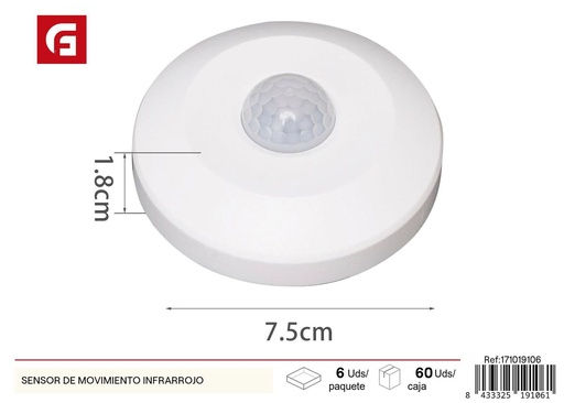 [171019106] Sensor de movimiento infrarrojo - Accesorios eléctricos