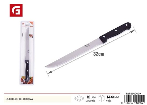 [6900099] Cuchillo de cocina con mango ergonómico para cortar carne