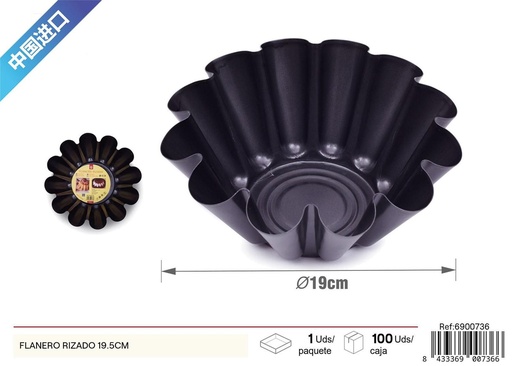 [6900736] Flanero rizado 19.5 cm - Utensilios de cocina